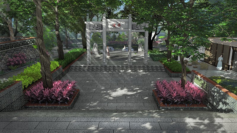 江门·茶庵古寺景观提升 江门·茶庵古寺景观提升