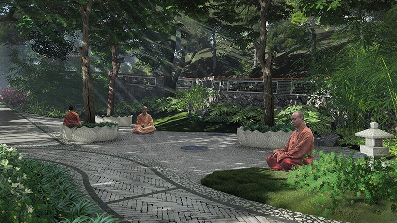 江门·茶庵古寺景观提升 江门·茶庵古寺景观提升